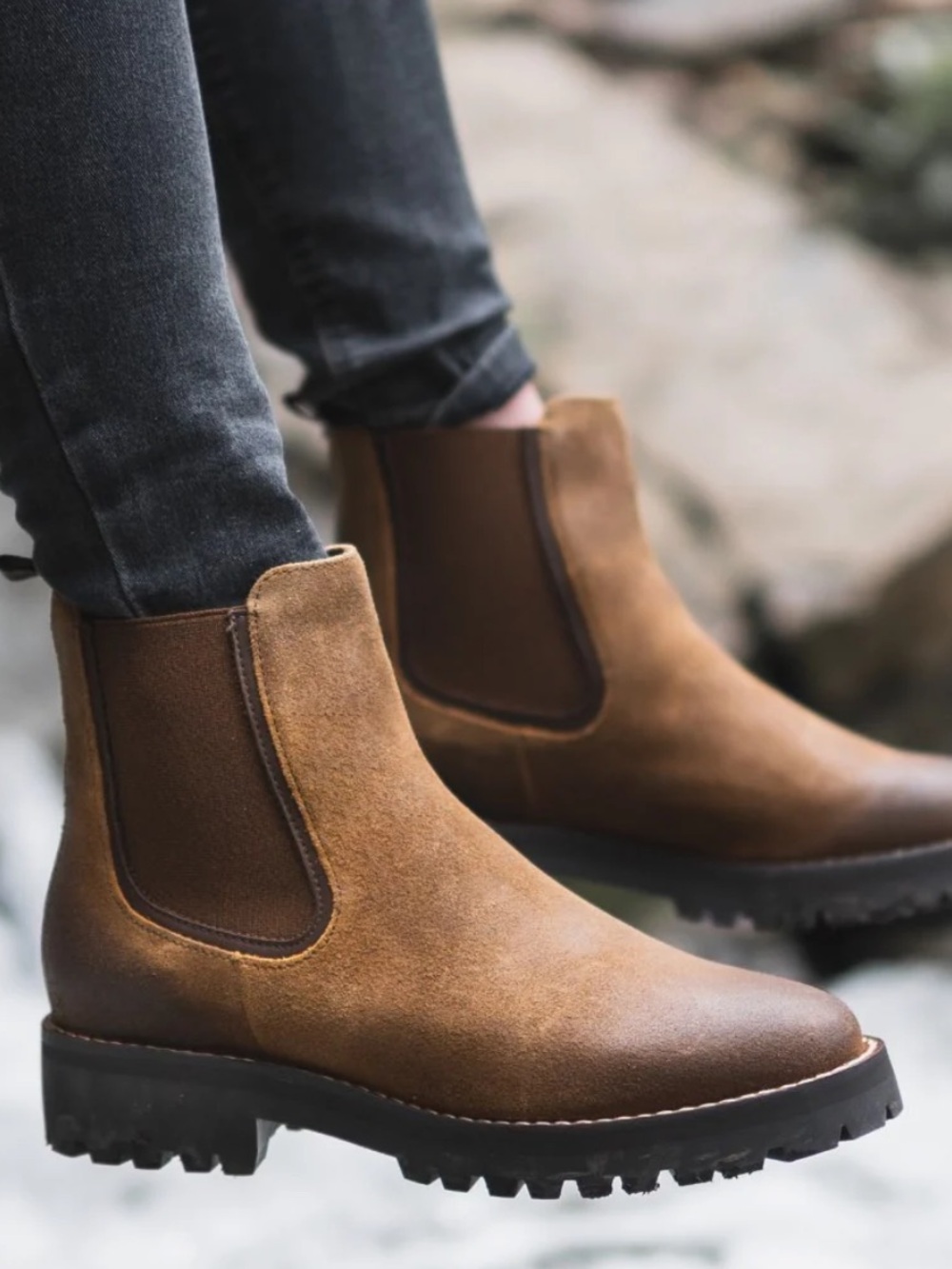 Thursday Boot Company “Legend” Brown Suede Chelsea Boots